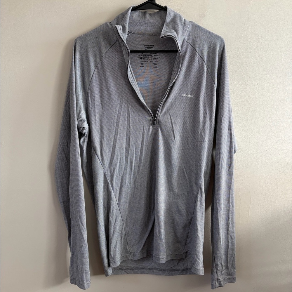 Patagonia Capilene 2 - Grey‎ Quarterzip Lightweight Men's M